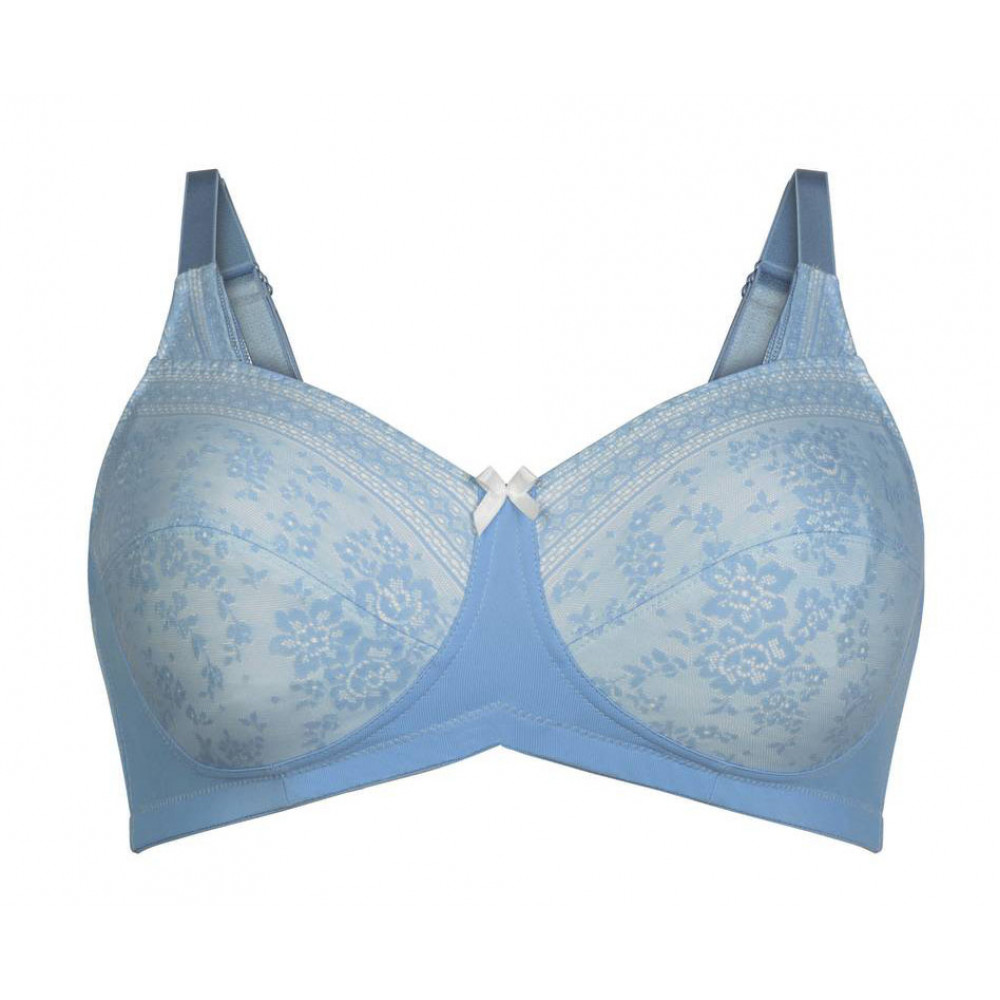 Anita 5754X-370 Care Fleur Powder Blue Mastectomy Post Operative Bra 38A 