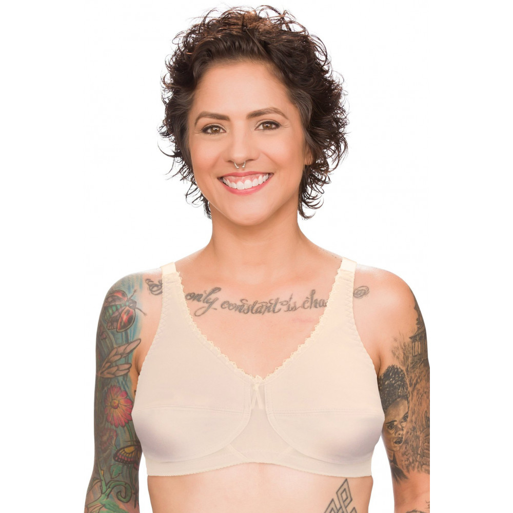 Trulife 210 Barbara Lace Accent Softcup Mastectomy Bra, Best Bra in 2023